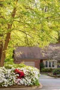 Beautiful landscaping on every corner