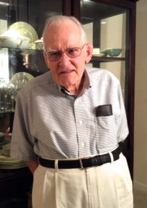 Walter Heck, 2017 Springmoor Residents Association Secretary