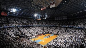 UNC Basketball in the Dean Dome