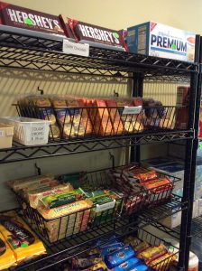 Sam's Club purchases can be found on the snack aisle