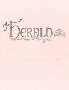 The Herald's First Edition