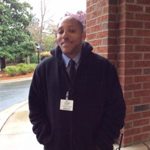 Calvin, one of the team of five Springmoor drivers, taking you where you need to go