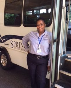 Vanessa drives for both medical appointments and Pathways events