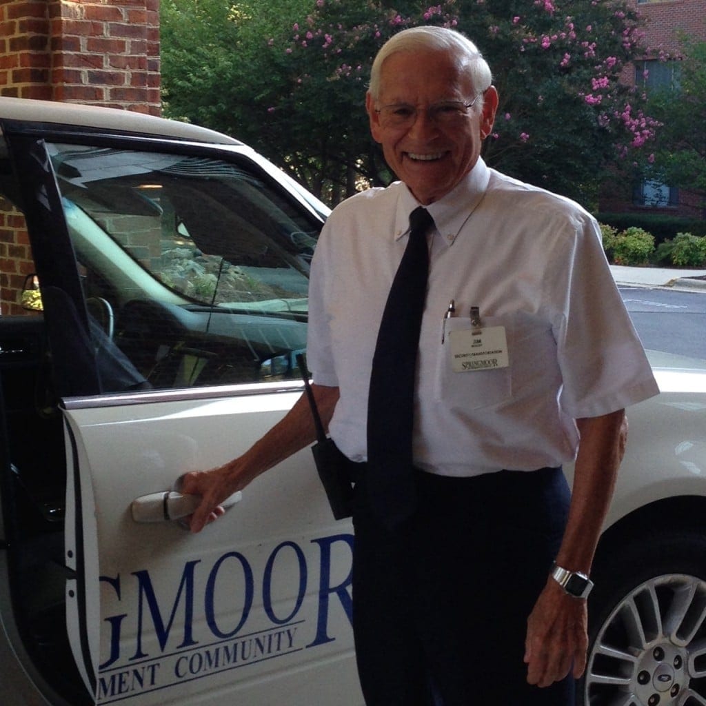 Springmoor's team of drivers helps you get where you're going, so even if you don't drive, you can make the most of independent living in Raleigh.