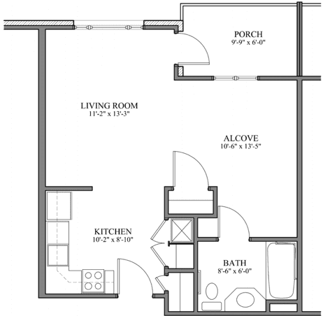 Springmoor's Alcove residence is a great, intelligently designed space for your NC retirement.