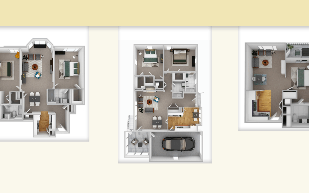 Springmoor Offers a Broad Range of Floor Plans to Suit Residents’ Individual Needs