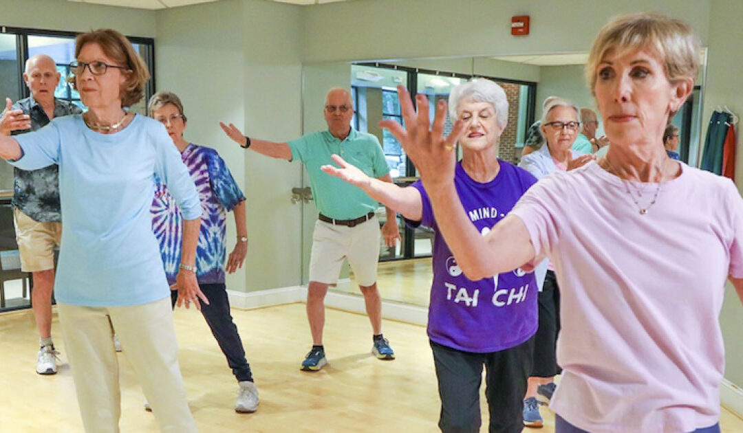 The Joy of Movement: How Group Exercise Classes Like Tai Chi & Line Dancing Enhance Senior Wellness at Springmoor