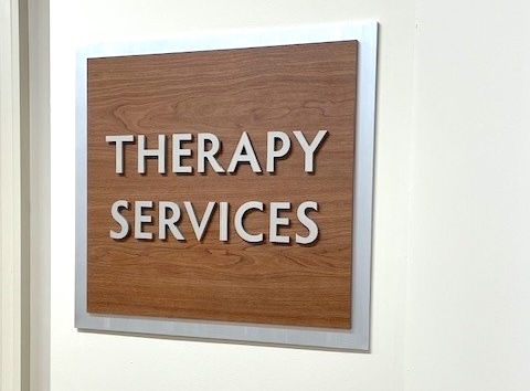 Therapy Services Sign
